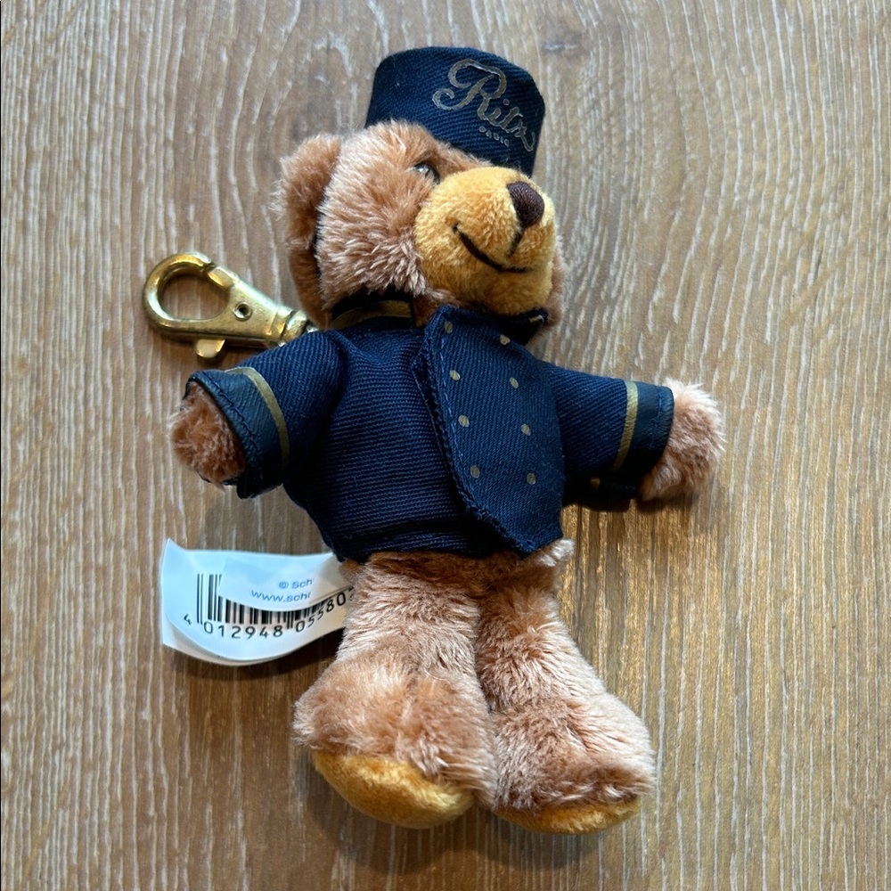 Ritz Paris Bear Bellboy Keyring